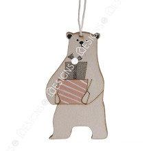 Bear Wood DIY Crafts Cutouts Wooden Bear Shaped